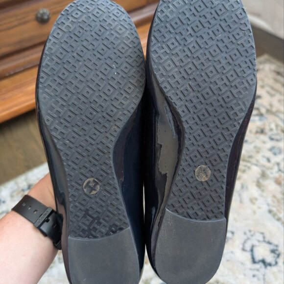 Tory Burch Women`s Ballet Flats Navy Size 9 - Picture 16 of 16